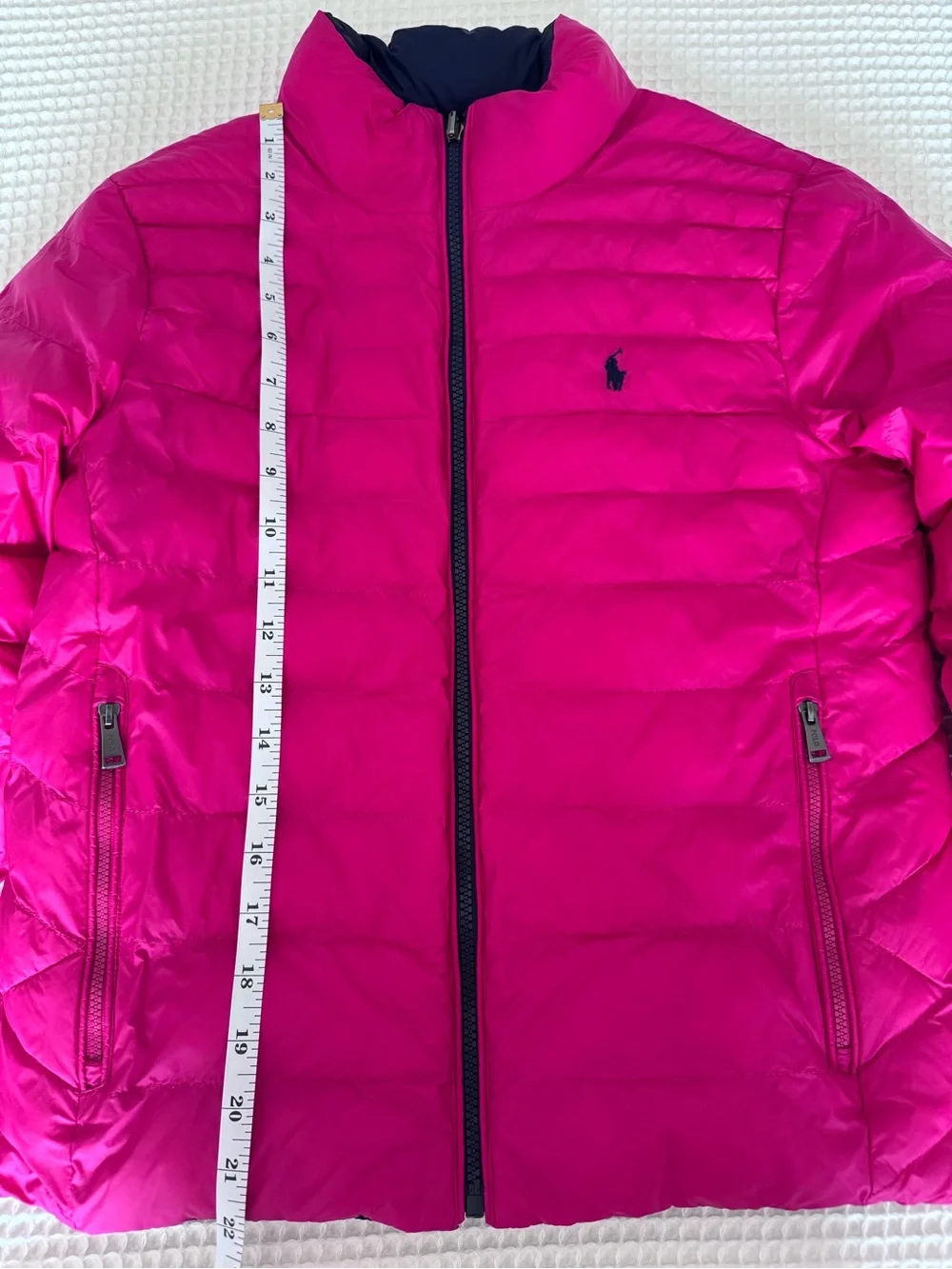 Ralph Lauren Girls' TERRA Jacket, Reversible, Large (14-16)